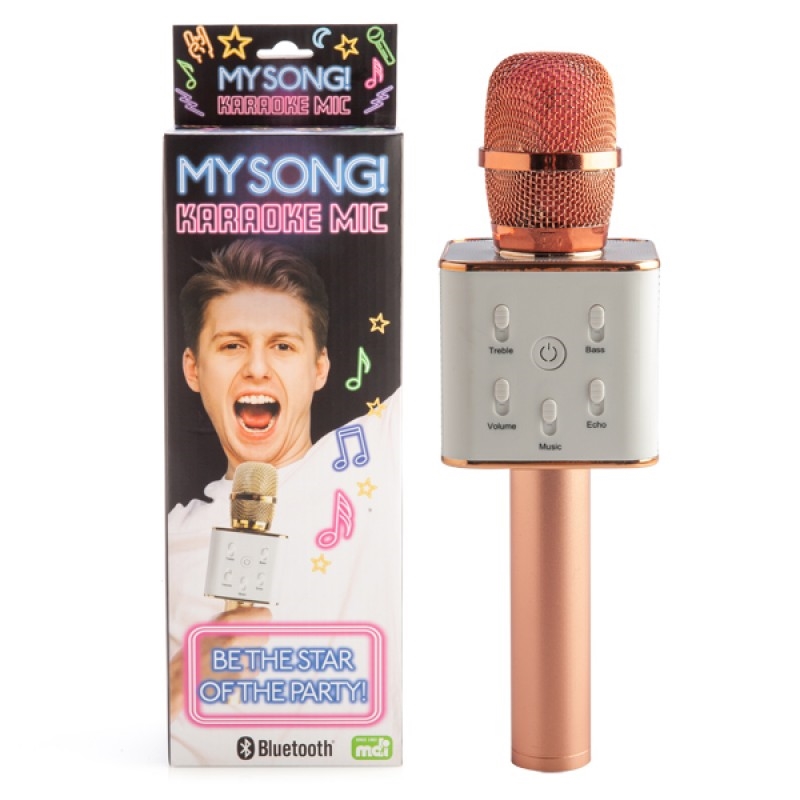 My Song! Karaoke Mic Rose Gold/Product Detail/Karaoke