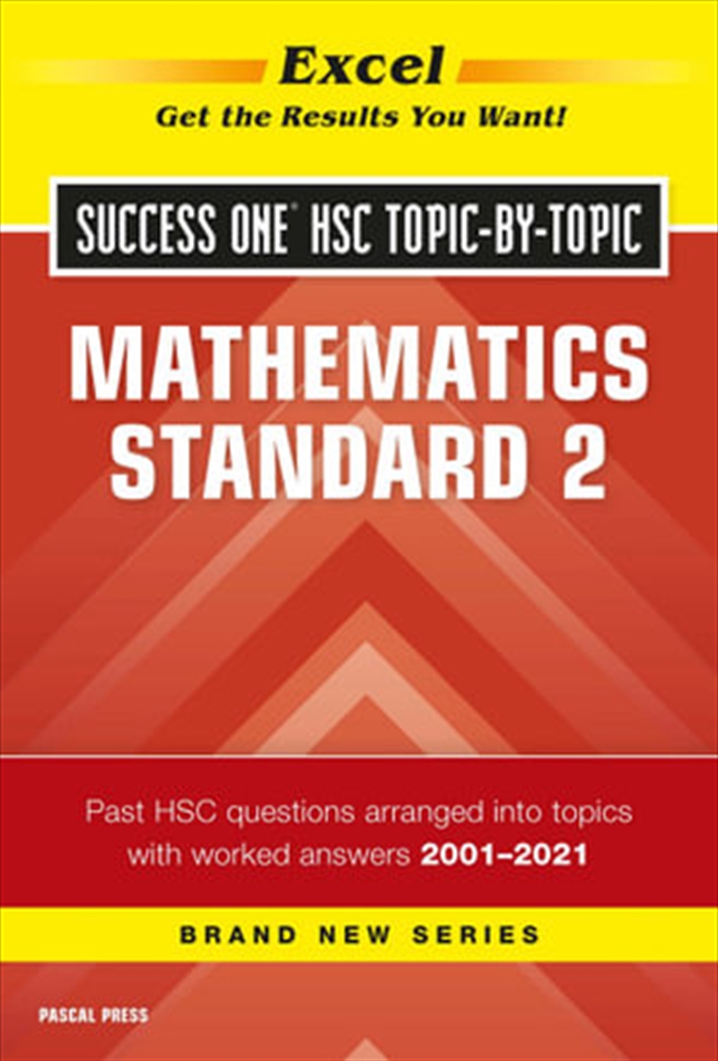 Excel Success One HSC Mathematics Standard 2 Topic-by-Topic/Product Detail/Reading
