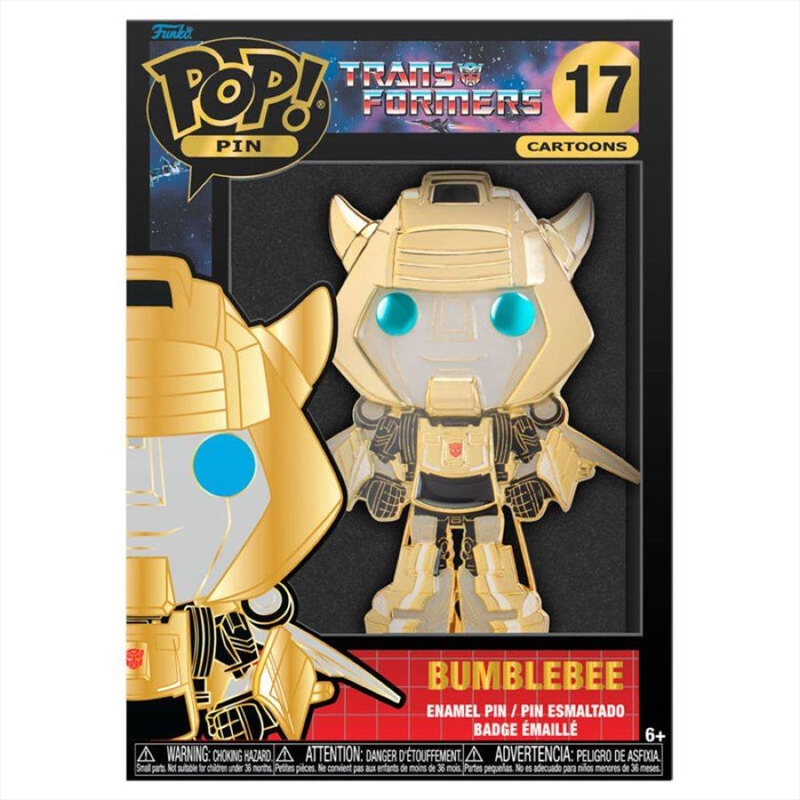 Transformers (TV) - Bumblebee 4" Pop! Enamel Pin/Product Detail/Funko Collections