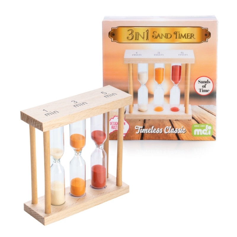 3 In 1 Wooden Sand Timer/Product Detail/Novelty & Gifts