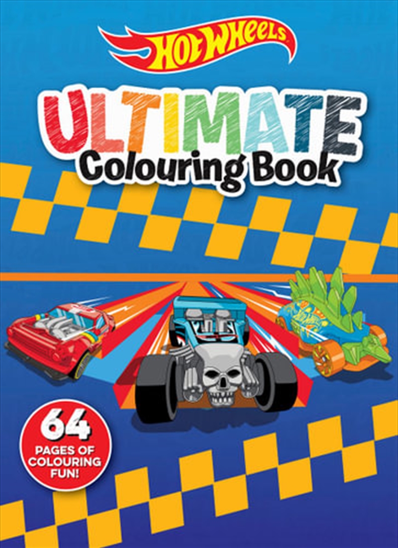 Hot Wheels Ultimate Colouring Book | Paperback Book