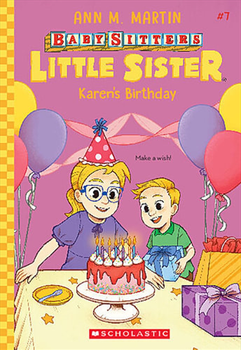 Karen's Birthday Babysitters- Little Sister/Product Detail/Childrens Fiction Books
