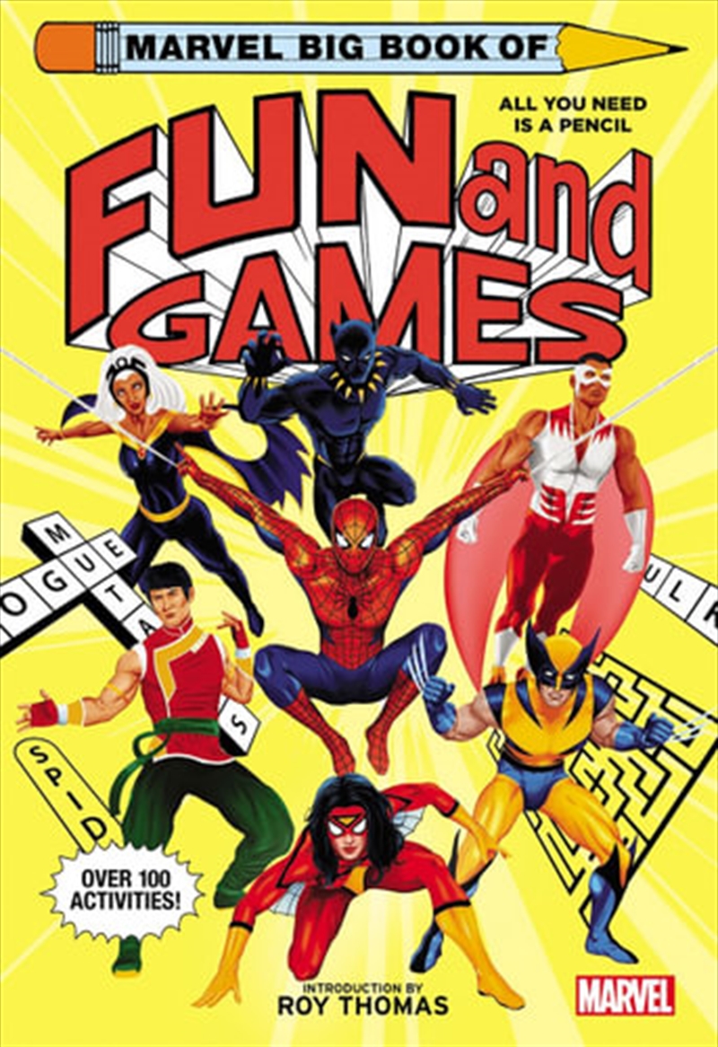 Marvel Big Book Of Fun And Games/Product Detail/Graphic Novels