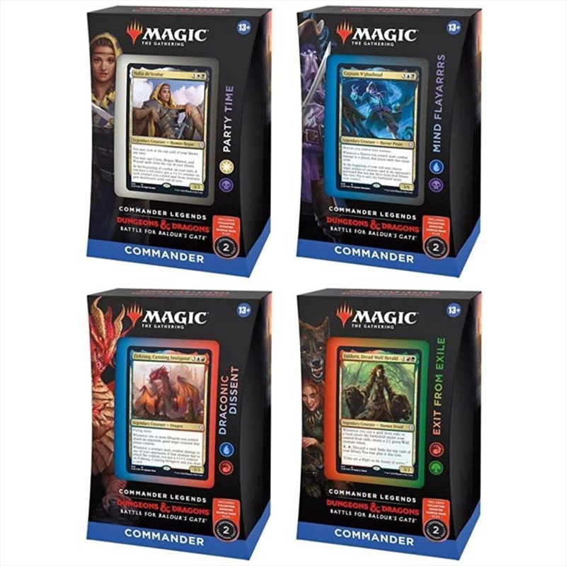 Magic the Gathering - Commander Legends 2: Battle for Baldur's Gate Commander Decks | Merchandise