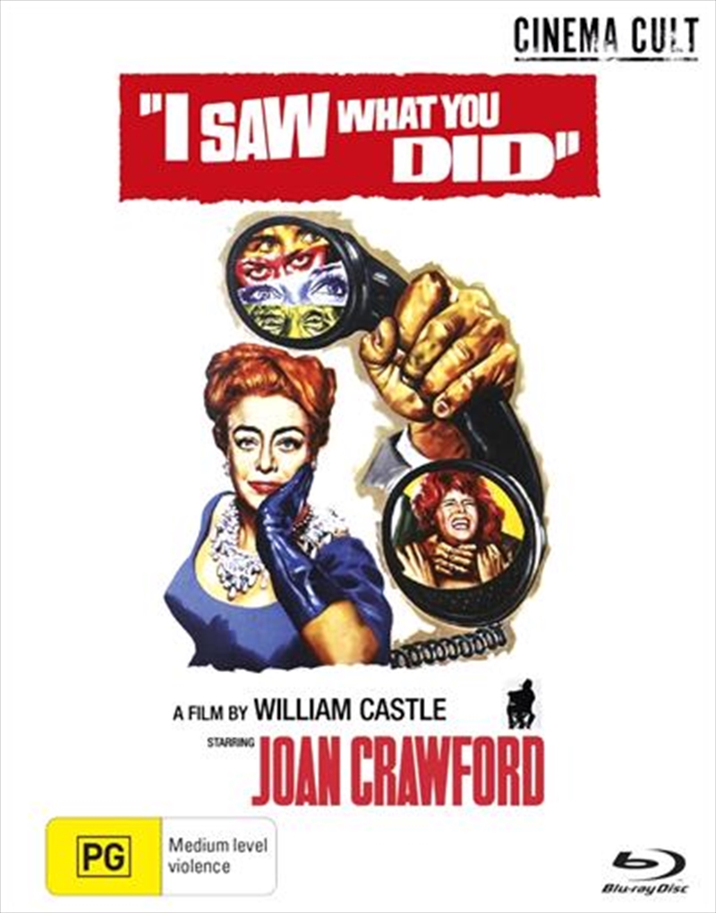 I Saw What You Did | Cinema Cult | Blu-ray