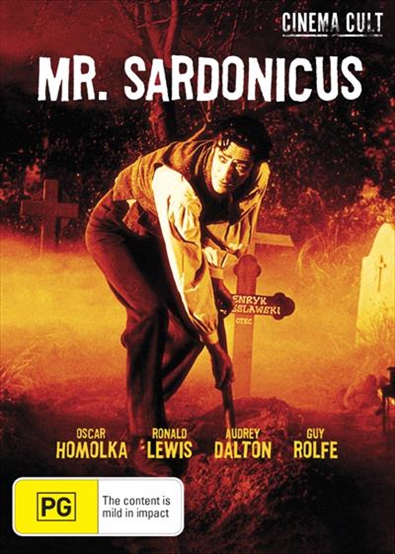 Mr. Sardonicus  Cinema Cult/Product Detail/Horror