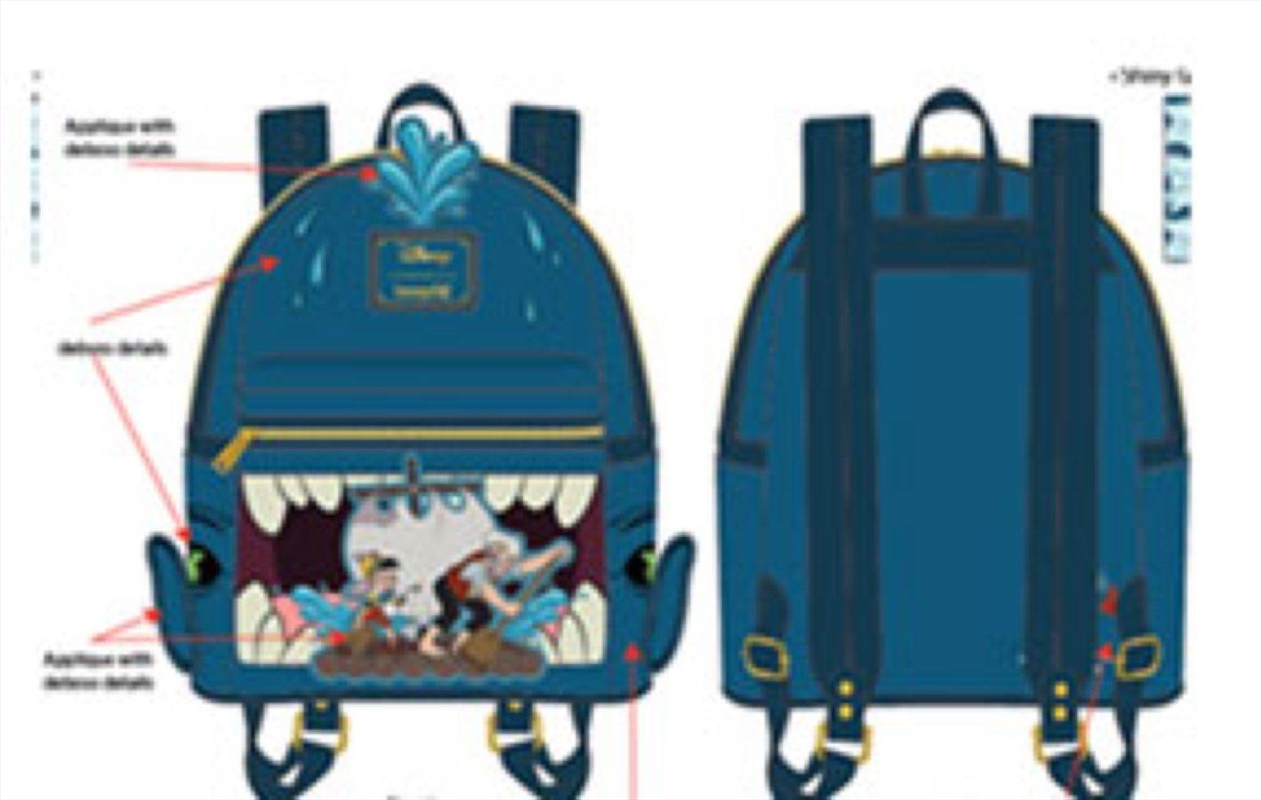Loungefly Pinocchio (1940) - Monstro Mini Backpack/Product Detail/Bags