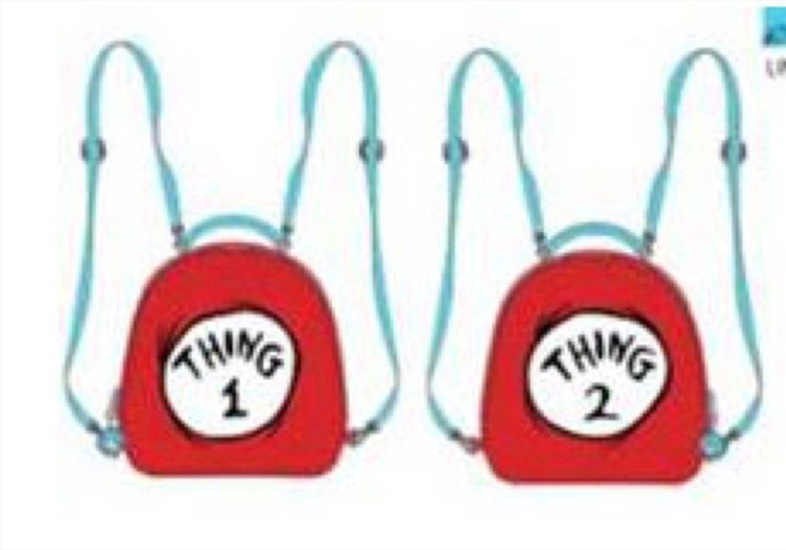 Loungefly Dr Seuss - Thing 1 & 2 Reversible Backpack/Product Detail/Bags