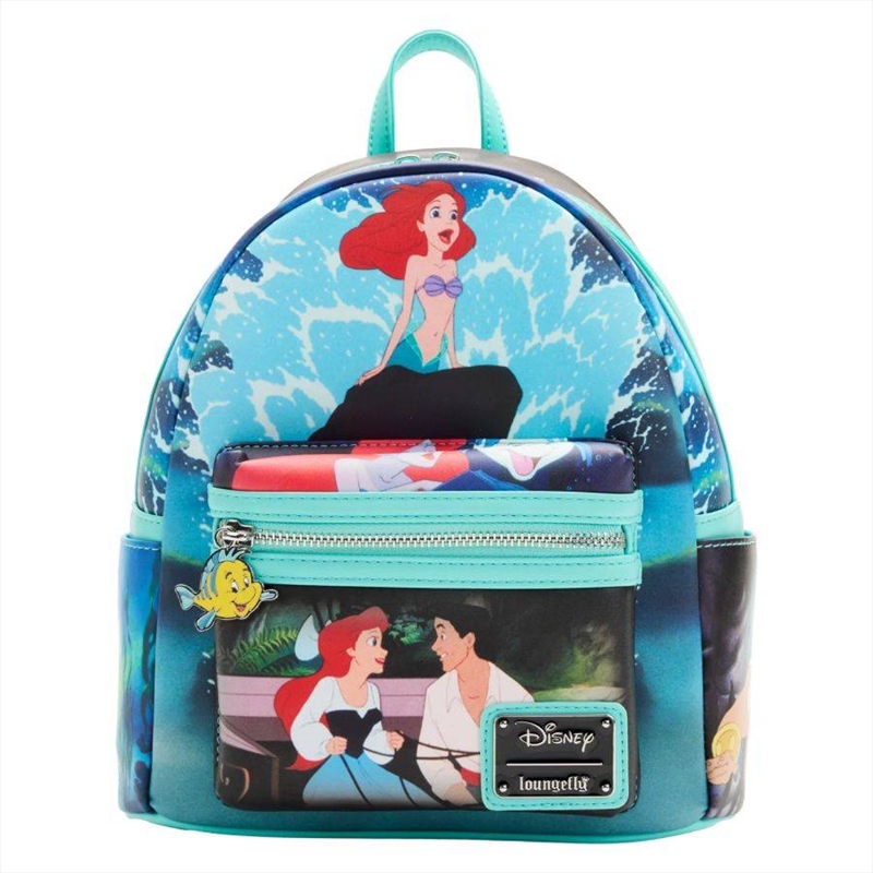 Loungefly The Little Mermaid (1989) - Princess Scenes Mini Backpack | Apparel