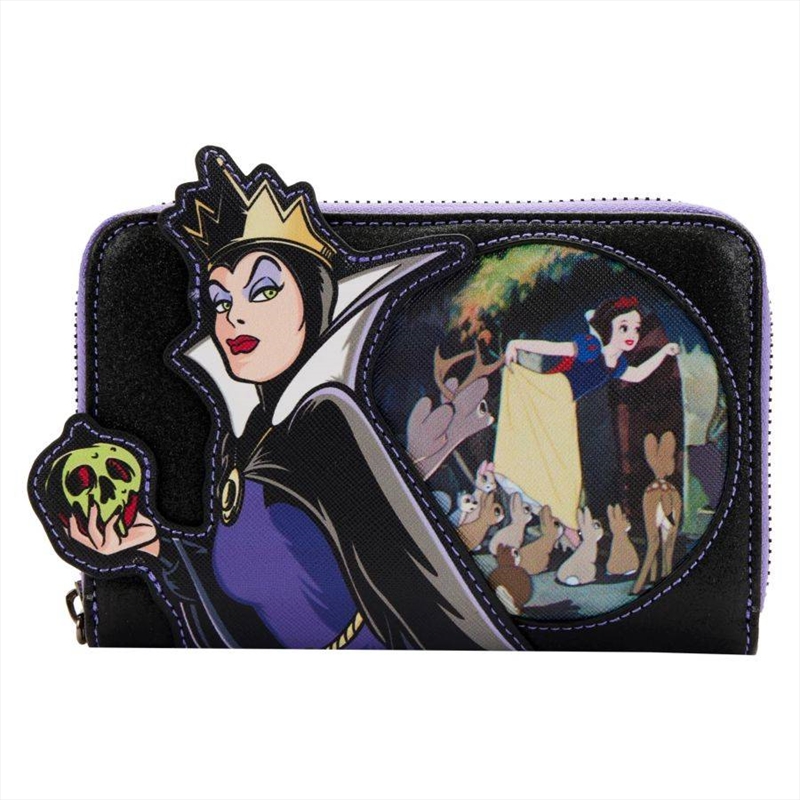 Loungefly Snow White (1937) - Evil Queen Apple Zip Purse/Product Detail/Wallets