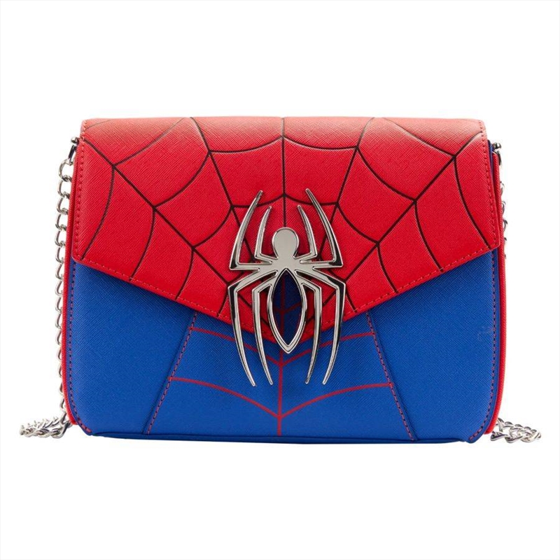 Loungefly Marvel - Spider Man Colour Block Crossbody Bag | Apparel