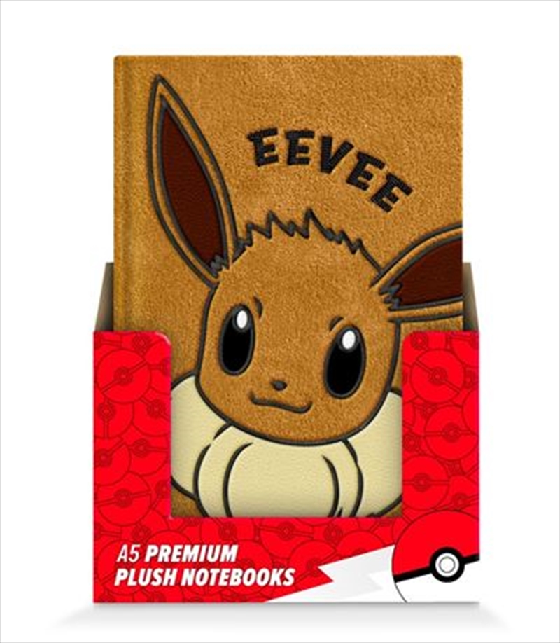 Pokemon - Eevee - A5 Plush Notebook/Product Detail/Notebooks & Journals