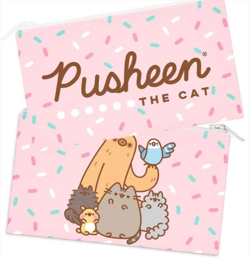 Pusheen And Friends Flat Pencil Case/Product Detail/Pencil Cases