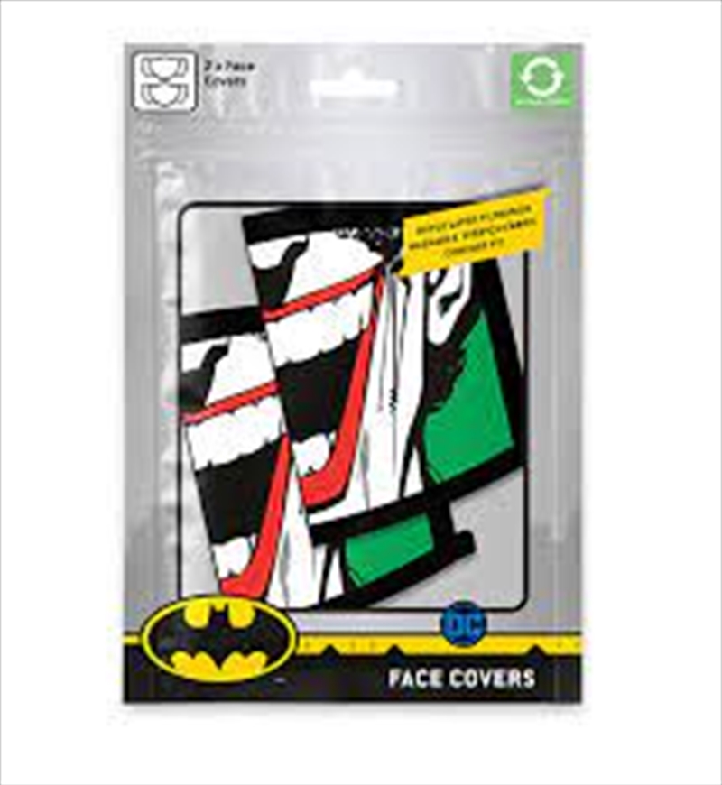 DC Comics - Joker Face Mask 2pack/Product Detail/Accessories