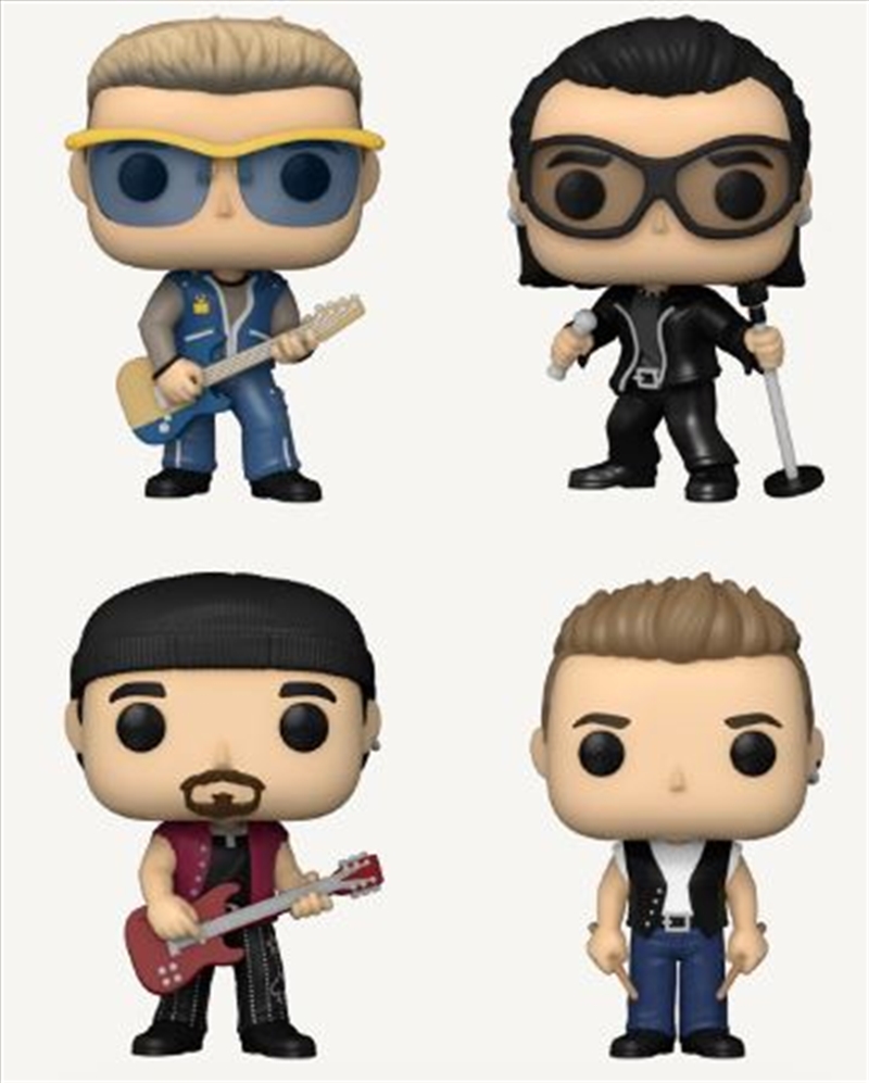 U2 - Zoo TV US Exclusive Pop! Vinyl 4-Pack [RS]/Product Detail/Music