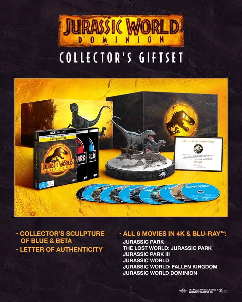 Jurassic World Ultimate Collection Giftset | UHD