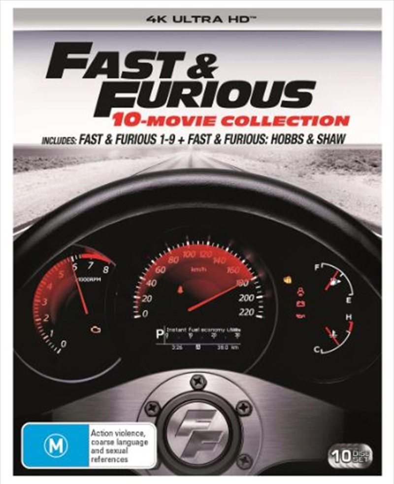 Fast And Furious - 10 Movie Pack | UHD