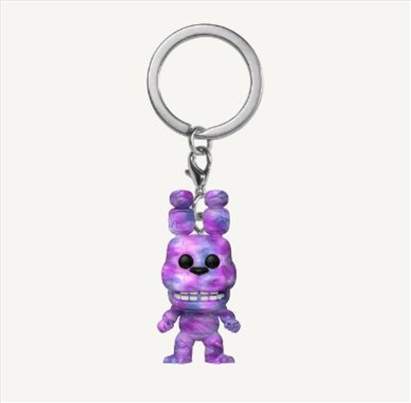 Five Nights at Freddy's - Bonnie Tie Dye Pop! Keychain	/Product Detail/Pop Vinyl Keychains