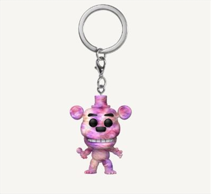 Five Nights at Freddy's - Freddy Tie Dye Pop! Keychain	/Product Detail/Pop Vinyl Keychains