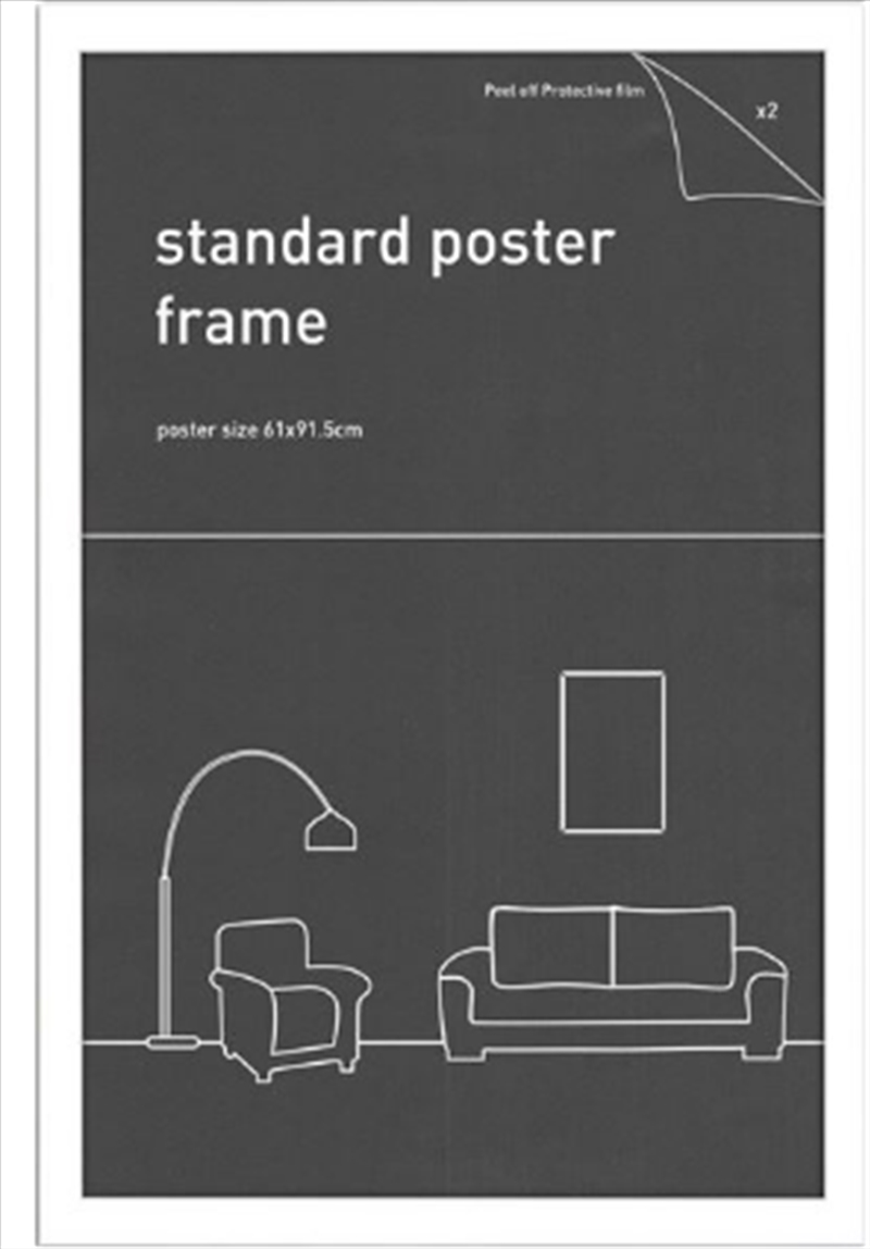 White Frame 61 X 91.5cm/Product Detail/Decor