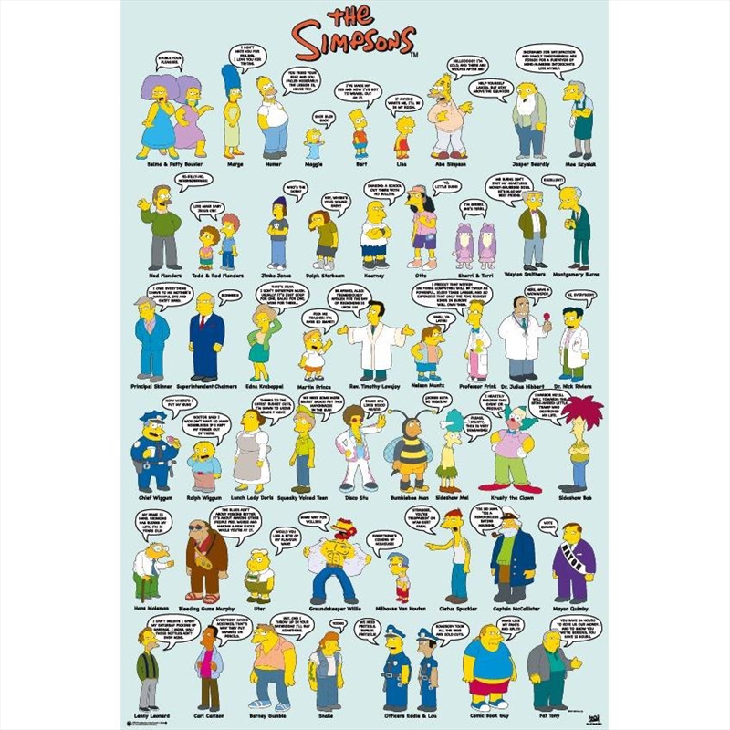 Simpsons Quotes/Product Detail/Posters & Prints