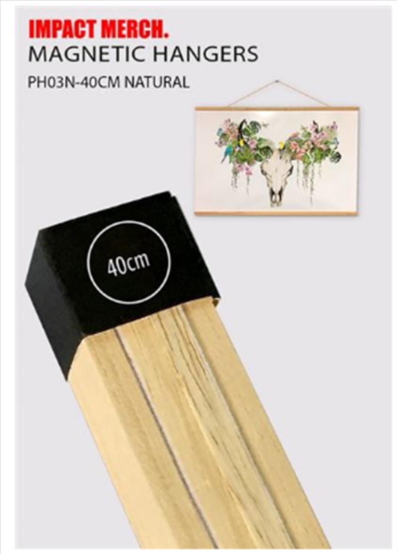 Wooden Hanger 40cm Natural/Product Detail/Decor