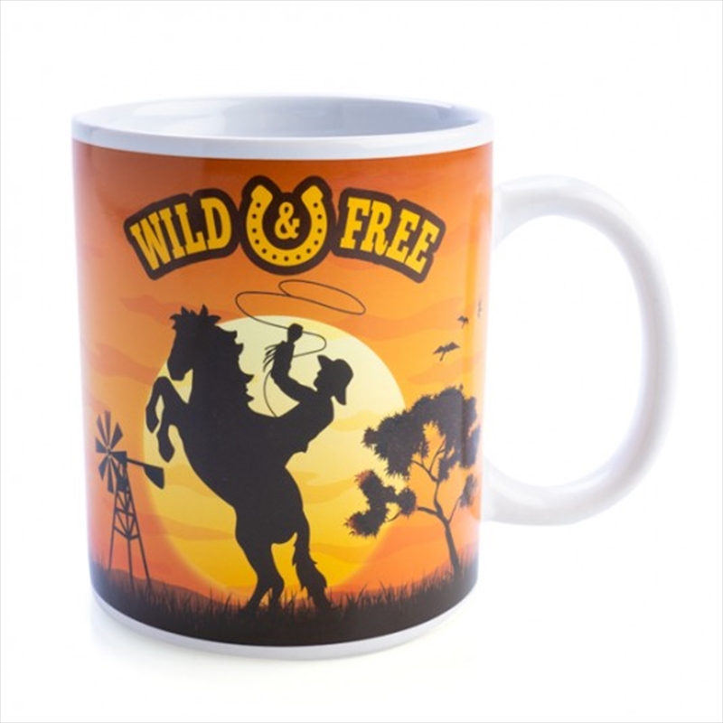 Wild And Free Cowboy Mug/Product Detail/Mugs