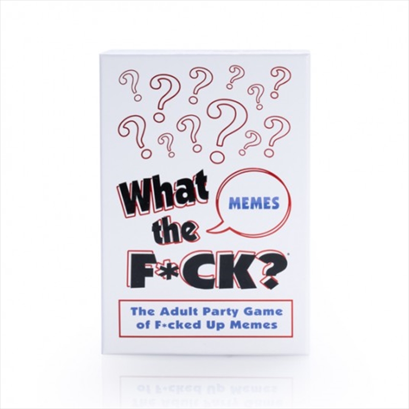 What The Fuck Memes Game/Product Detail/Adult Games