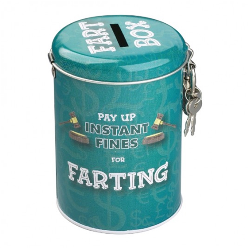 Farting Instant Fines Money Tin/Product Detail/Decor