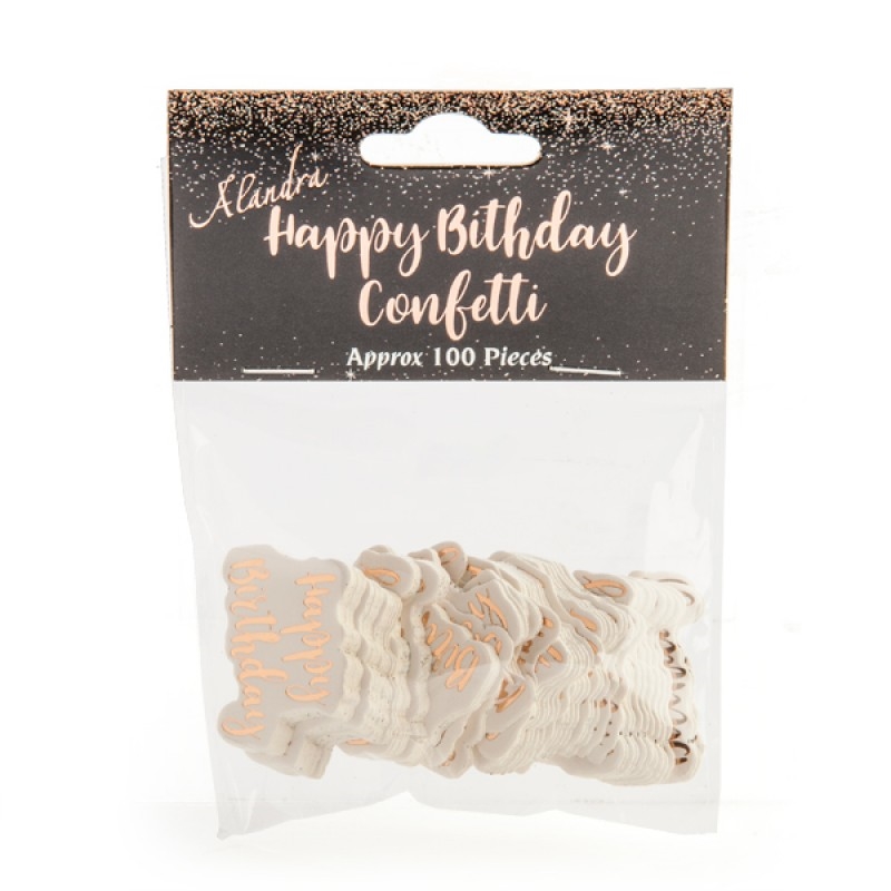 Rose Gold Giant Confetti Happy/Product Detail/Birthday Party