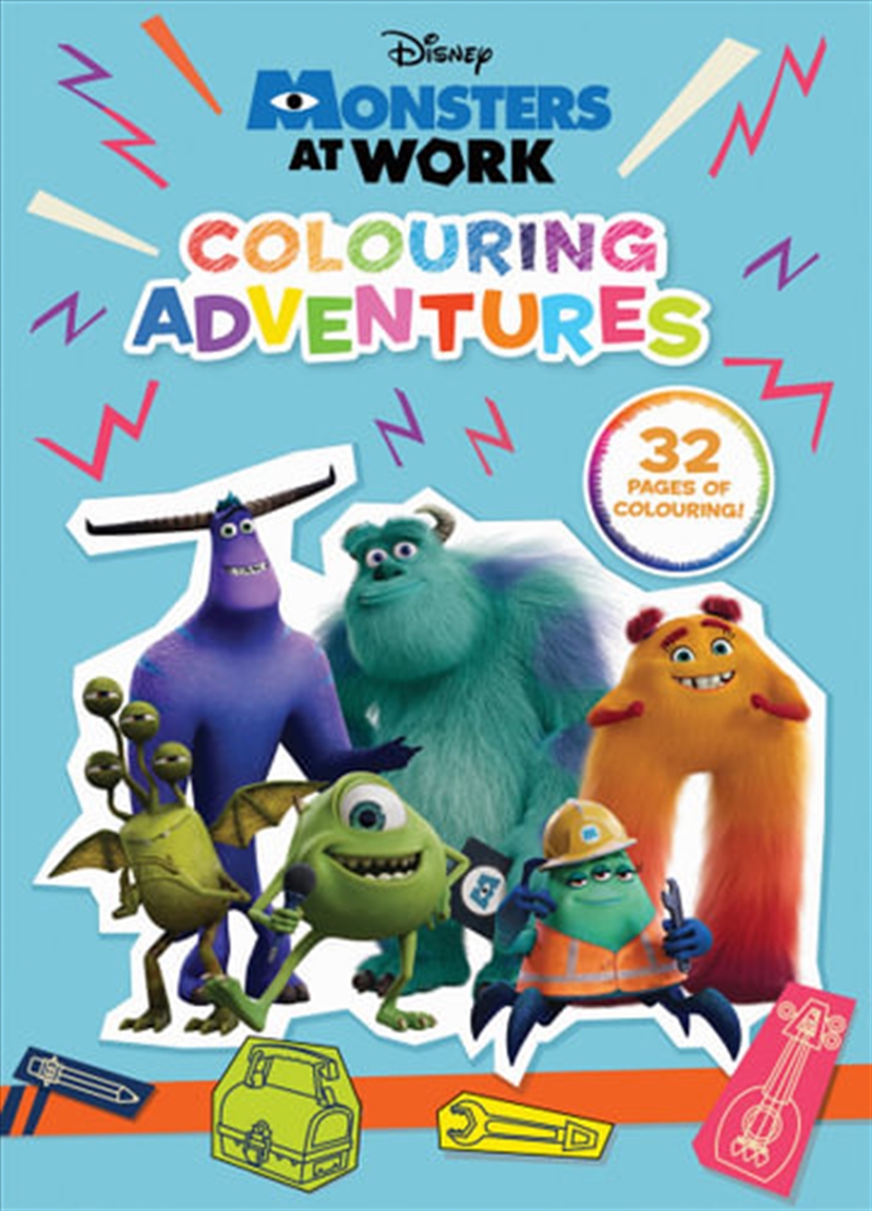 Monsters At Work Colouring Adventures (Disney)/Product Detail/Kids Activity Books