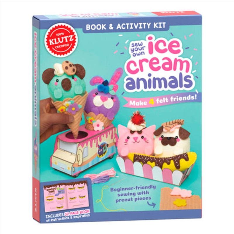 Sew Your Own Ice Cream Animals (KLUTZ)/Product Detail/Kids Activity Books