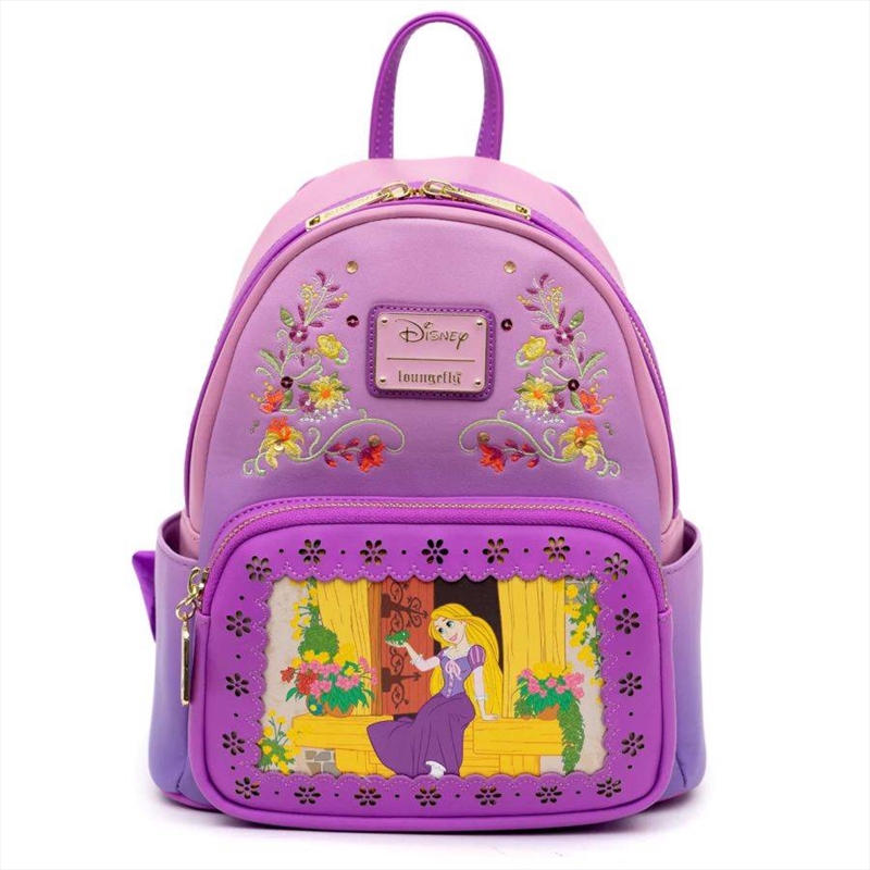 Loungefly Disney Princess - Stories Rapunzel Scene US Exclusive Mini Backpack/Product Detail/Bags