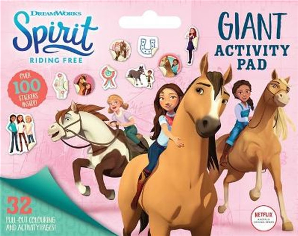Spirit Riding Free Giant Activity Pad (DreamWorks)/Product Detail/Kids Activity Books