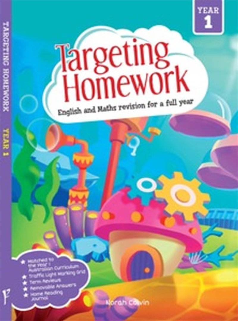 Targeting Homework Year 1 | Paperback Book