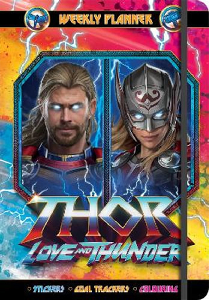 Thor Love and Thunder Weekly Planner/Product Detail/Kids Activity Books