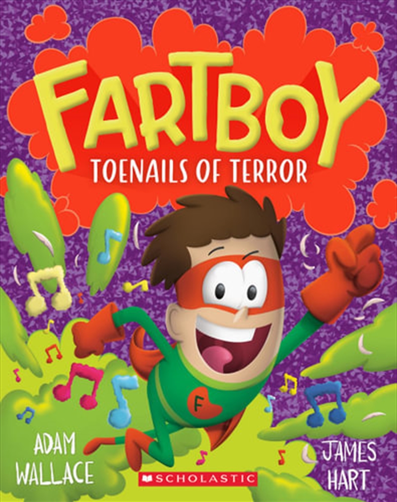 Fartboy: Toenails of Terror Book 7 | Paperback Book