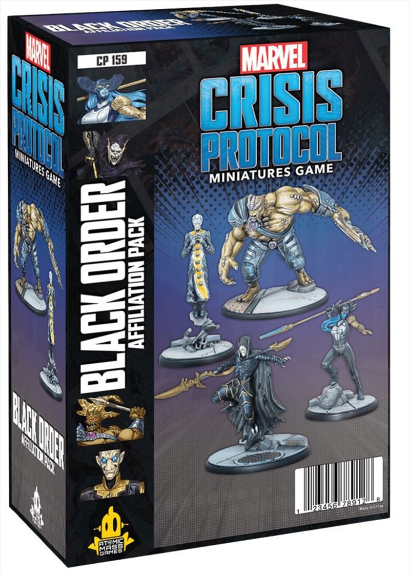 Marvel Crisis Protocol Black Order Affiliation/Product Detail/Board Games