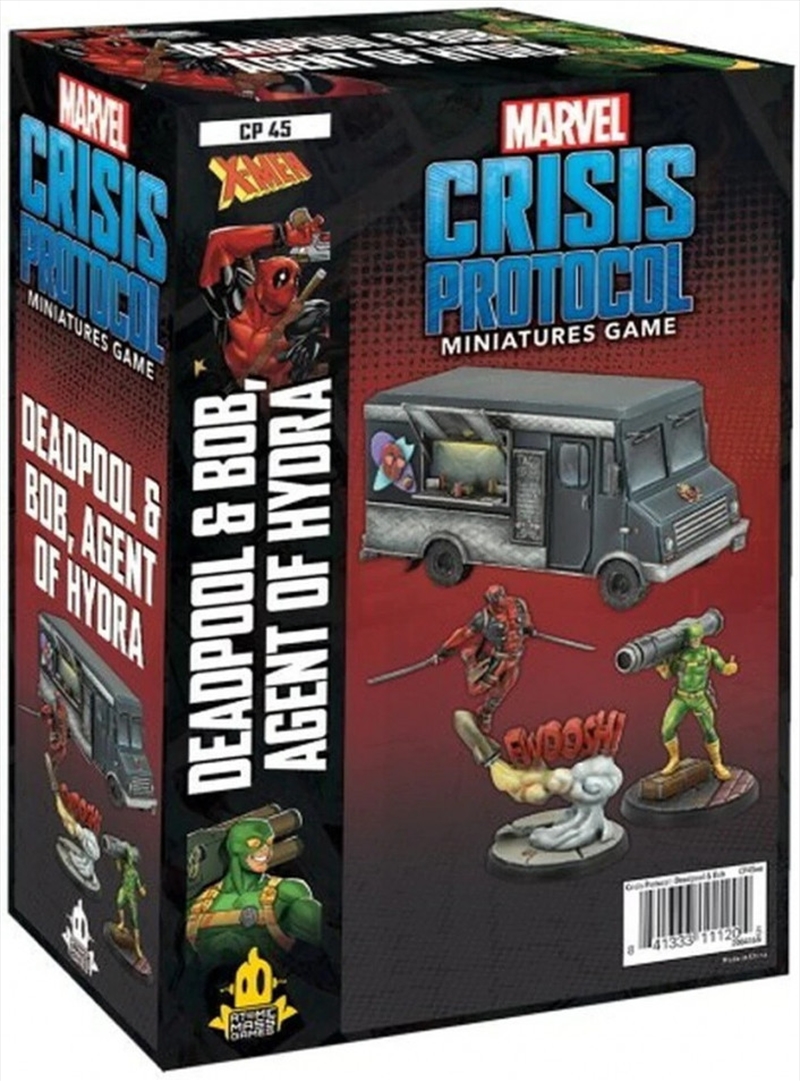 Marvel Crisis Protocol Deadpool & Bob, Agent of Hydra/Product Detail/Board Games