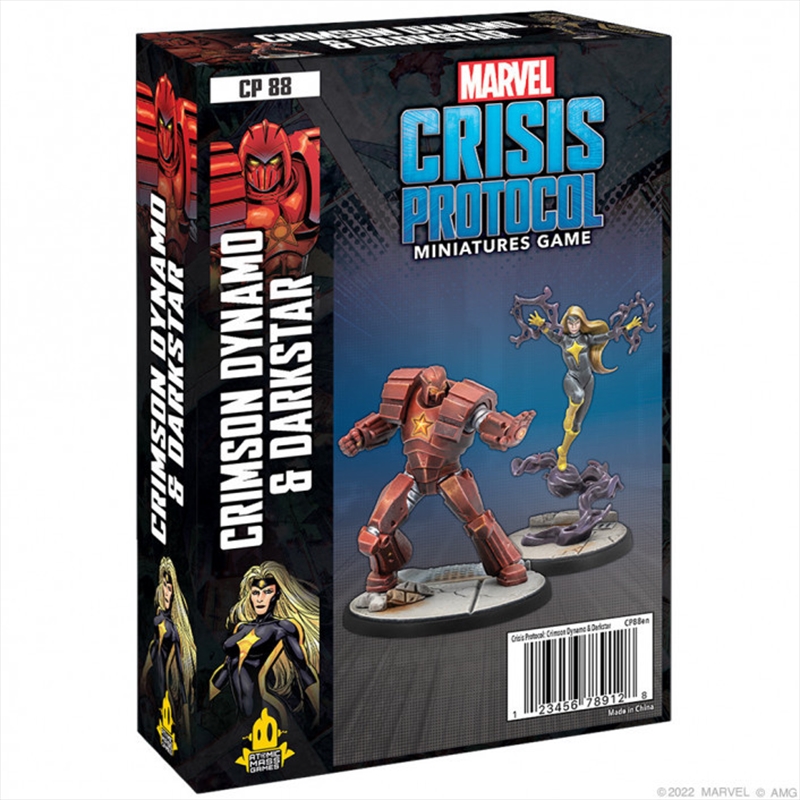 Marvel Crisis Protocol Crimson Dynamo and Dark Star/Product Detail/Board Games