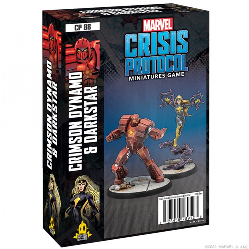 Marvel Crisis Protocol Crimson Dynamo and Dark Star/Product Detail/Board Games