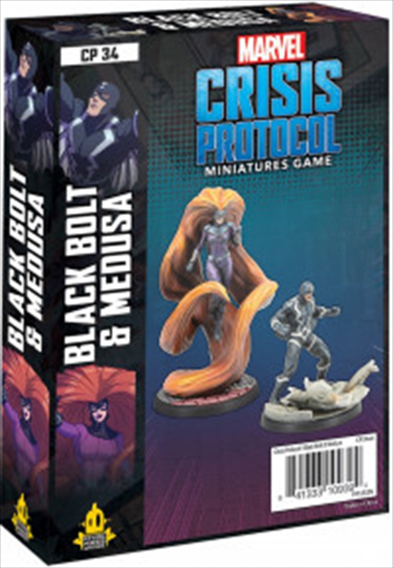 Marvel Crisis Protocol Black Bolt and Medusa/Product Detail/Board Games