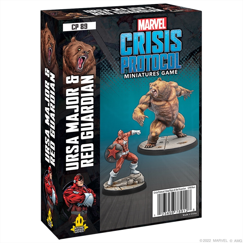 Marvel Crisis Protocol Ursa Major and Red Guardian/Product Detail/Board Games