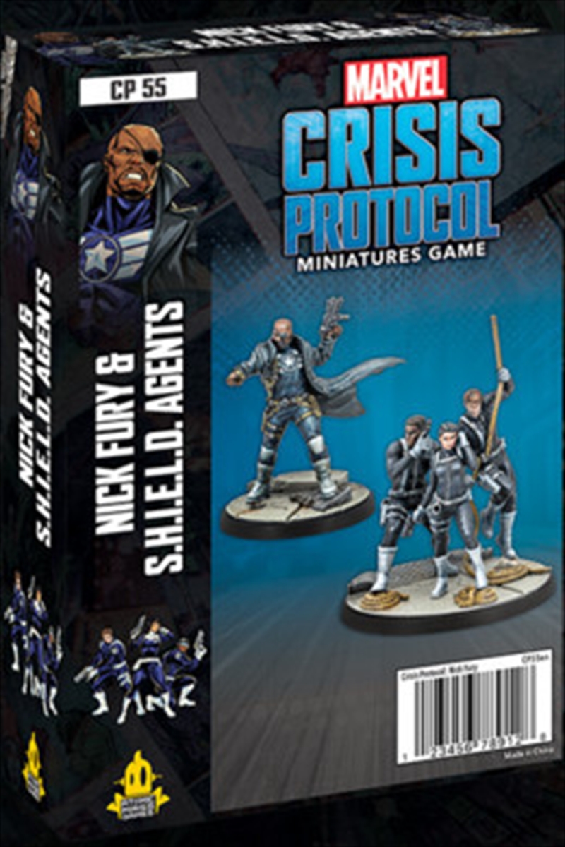Marvel Crisis Protocol Nick Fury JR and Shield Agents/Product Detail/Board Games
