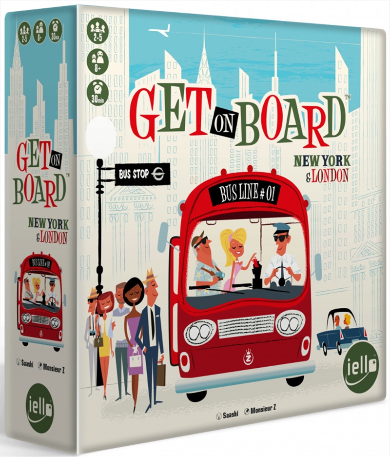 Get On Board New York & London/Product Detail/Board Games