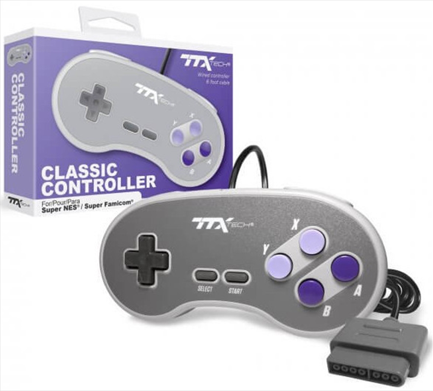SNES Controller Classic Grey Generic/Product Detail/Consoles & Accessories