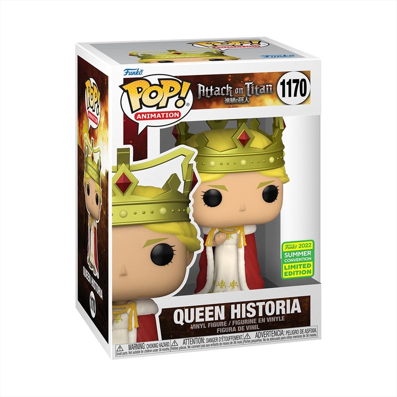 Attack on Titan - Queen Historia Pop! SD22 RS/Product Detail/Convention Exclusives