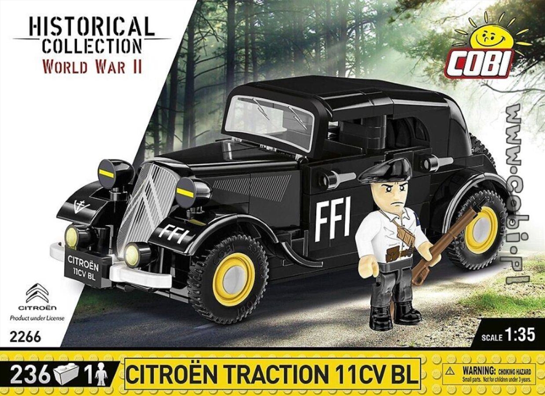 1938 Citroen Traction 11C (236 pieces)/Product Detail/Figurines