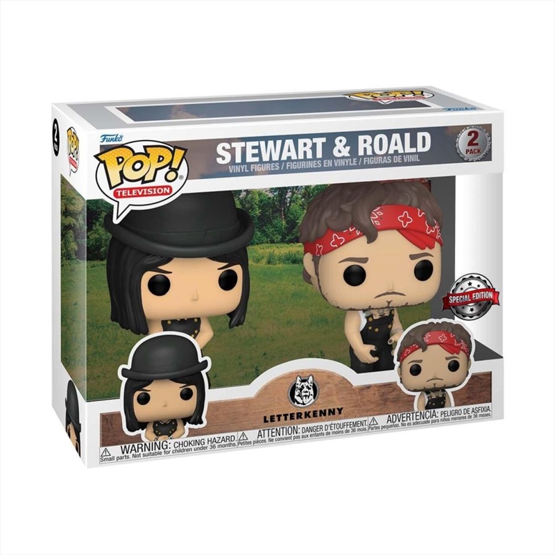 Letterkenny - Stewart & Roald US Exclusive Pop! 2-Pack [RS]/Product Detail/Movies