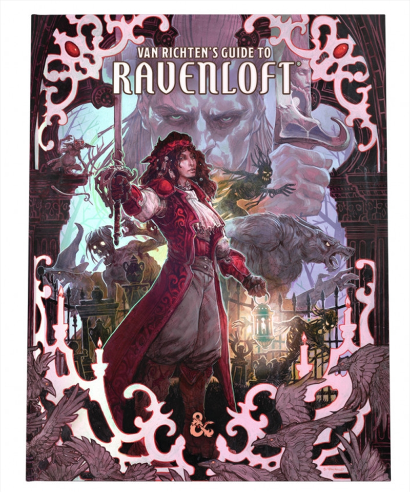 D&D Dungeons & Dragons Van Richtens Guide to Ravenloft Hardcover Alternative Cover/Product Detail/RPG Games